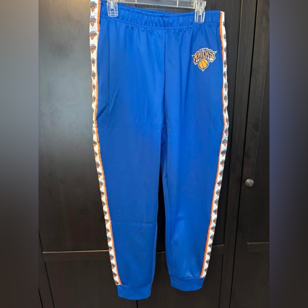 Foco NBA New York Knicks stipe logo track pants
